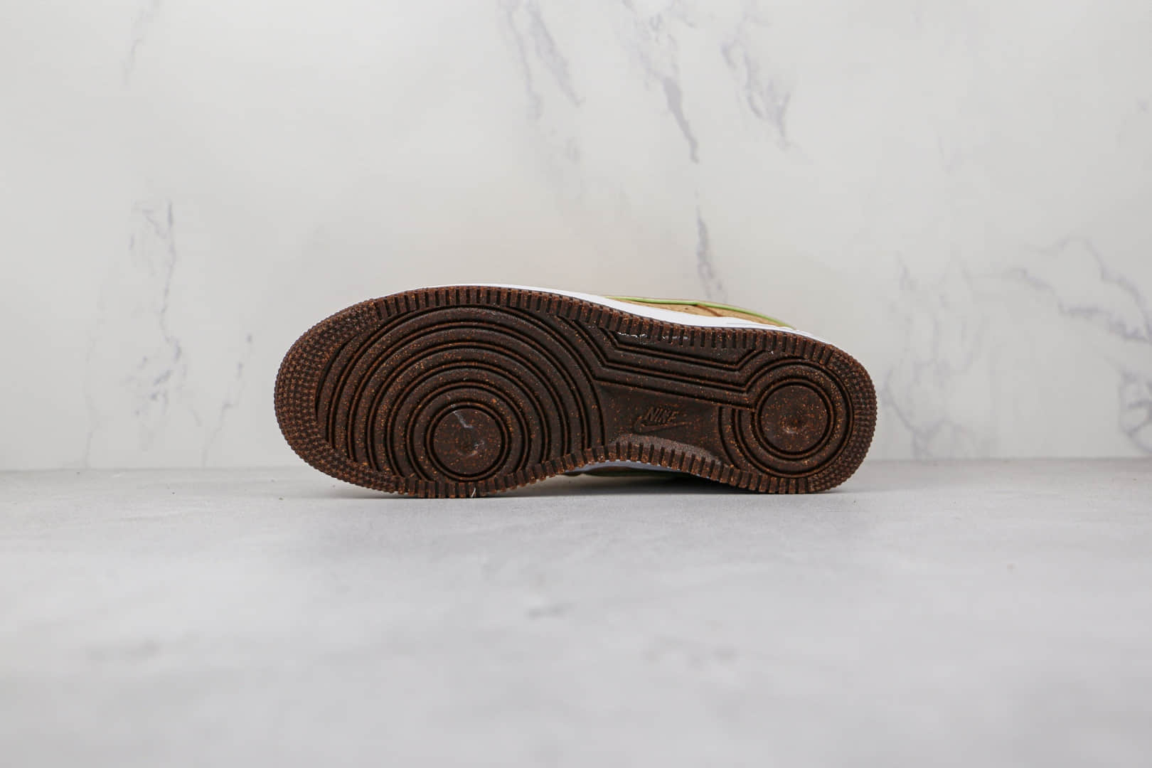 耐克Nike Air Force 1 07纯原版本低帮空军一号卡其色木屑配色板鞋原档案数据开发 货号:CZ0338-200