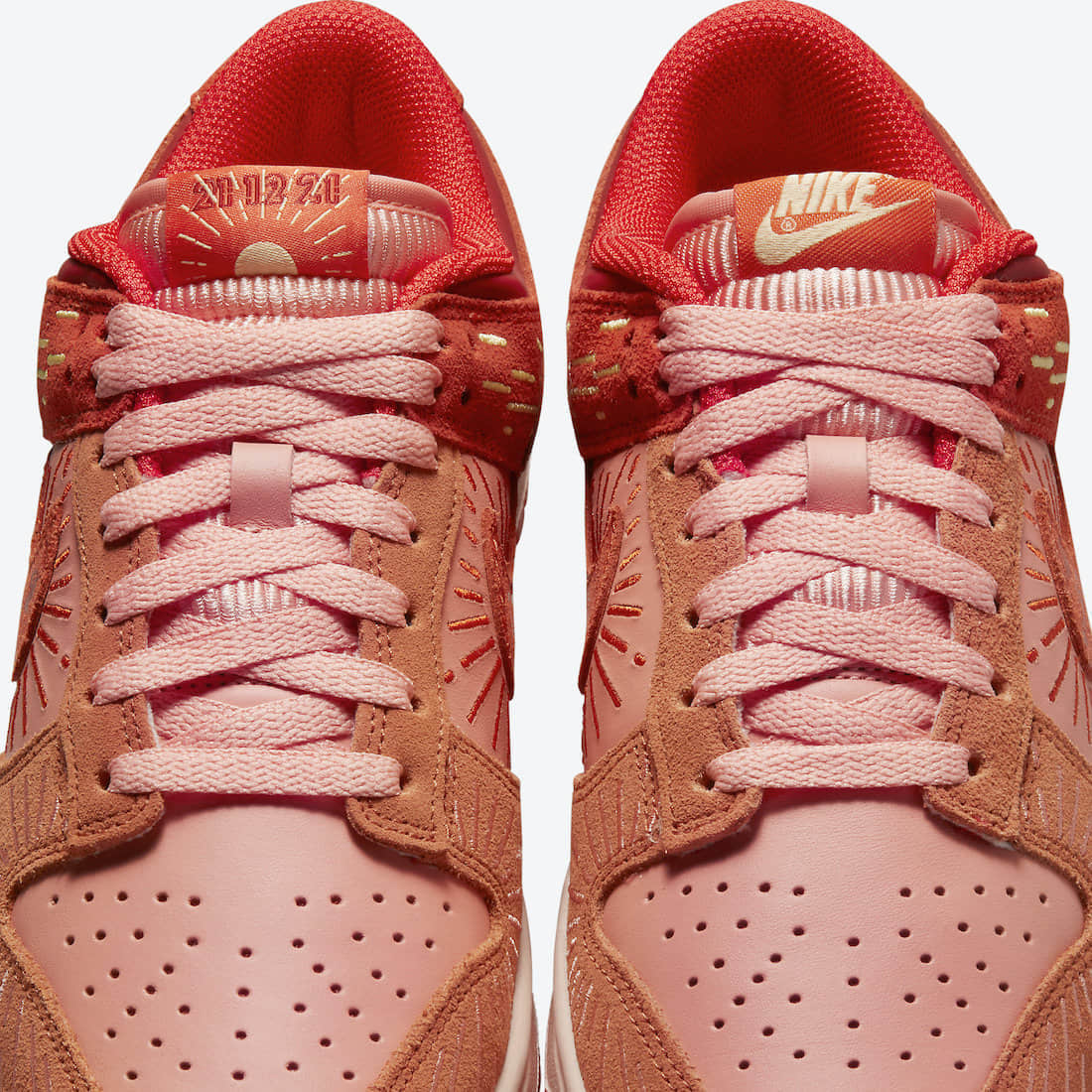 落日刺绣点缀!全新Nike Dunk“冬至”首度曝光! 货号:DO6723-800