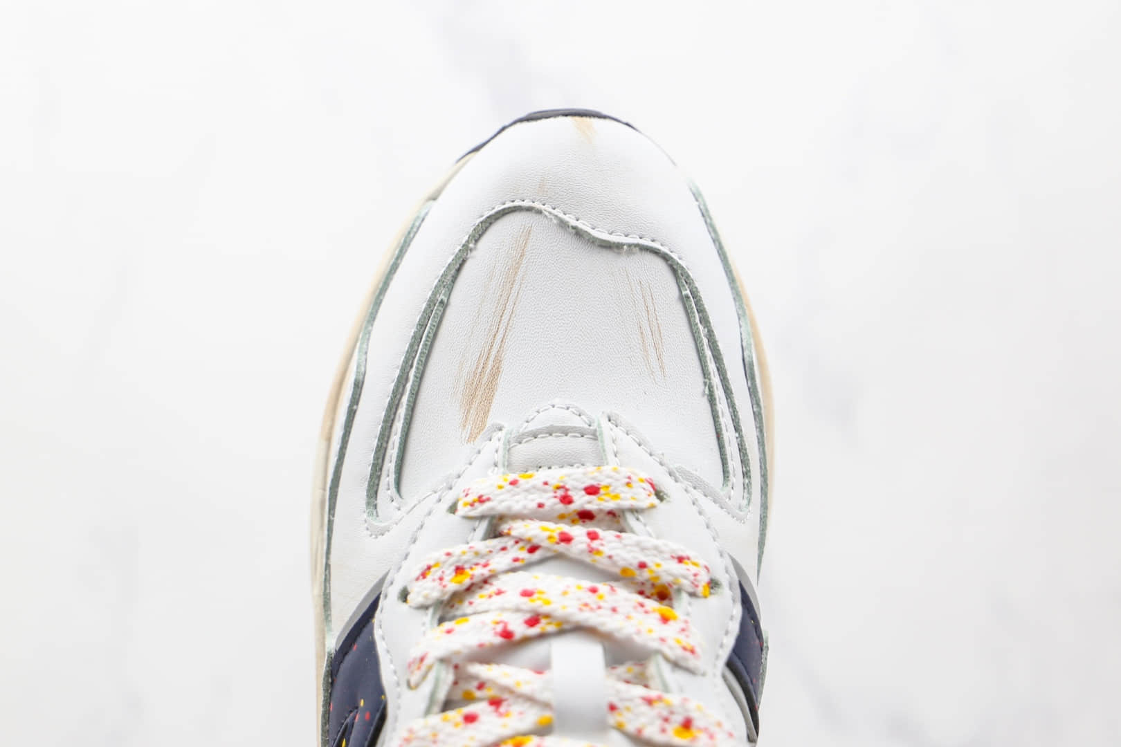 新百伦New Balance 5740纯原版本网面黑白泼墨NB5740慢跑鞋原鞋开模一比一打造 货号:M5740FD1