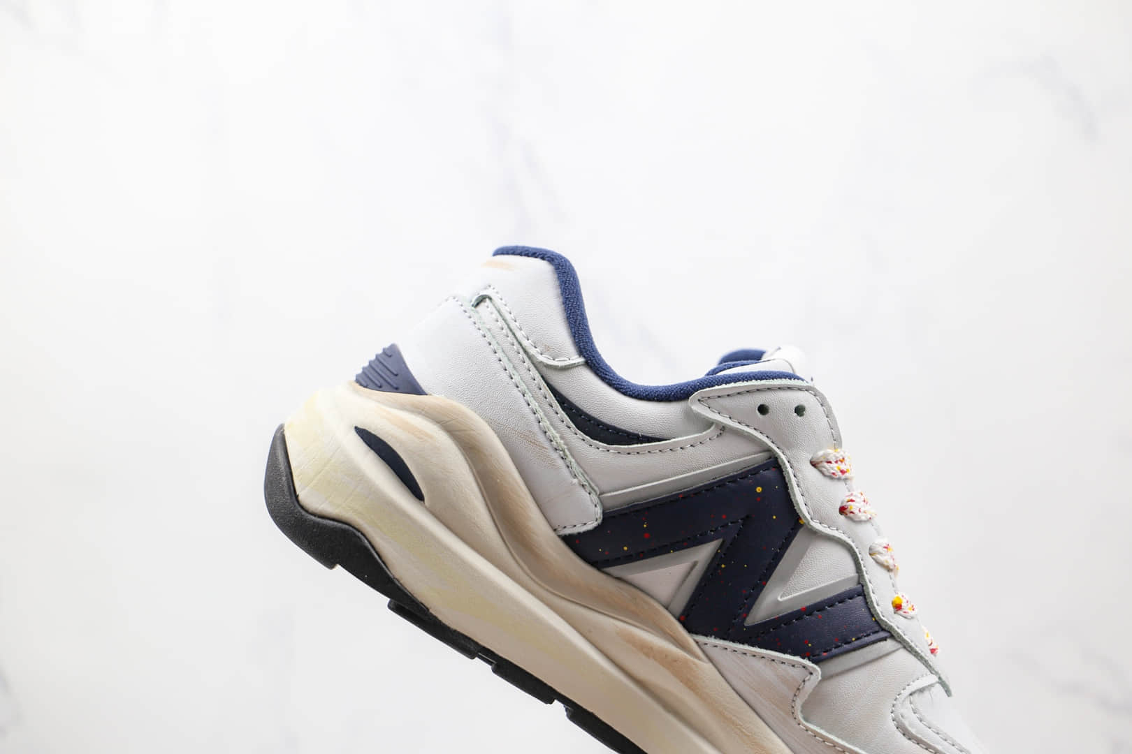 新百伦New Balance 5740纯原版本网面黑白泼墨NB5740慢跑鞋原鞋开模一比一打造 货号:M5740FD1