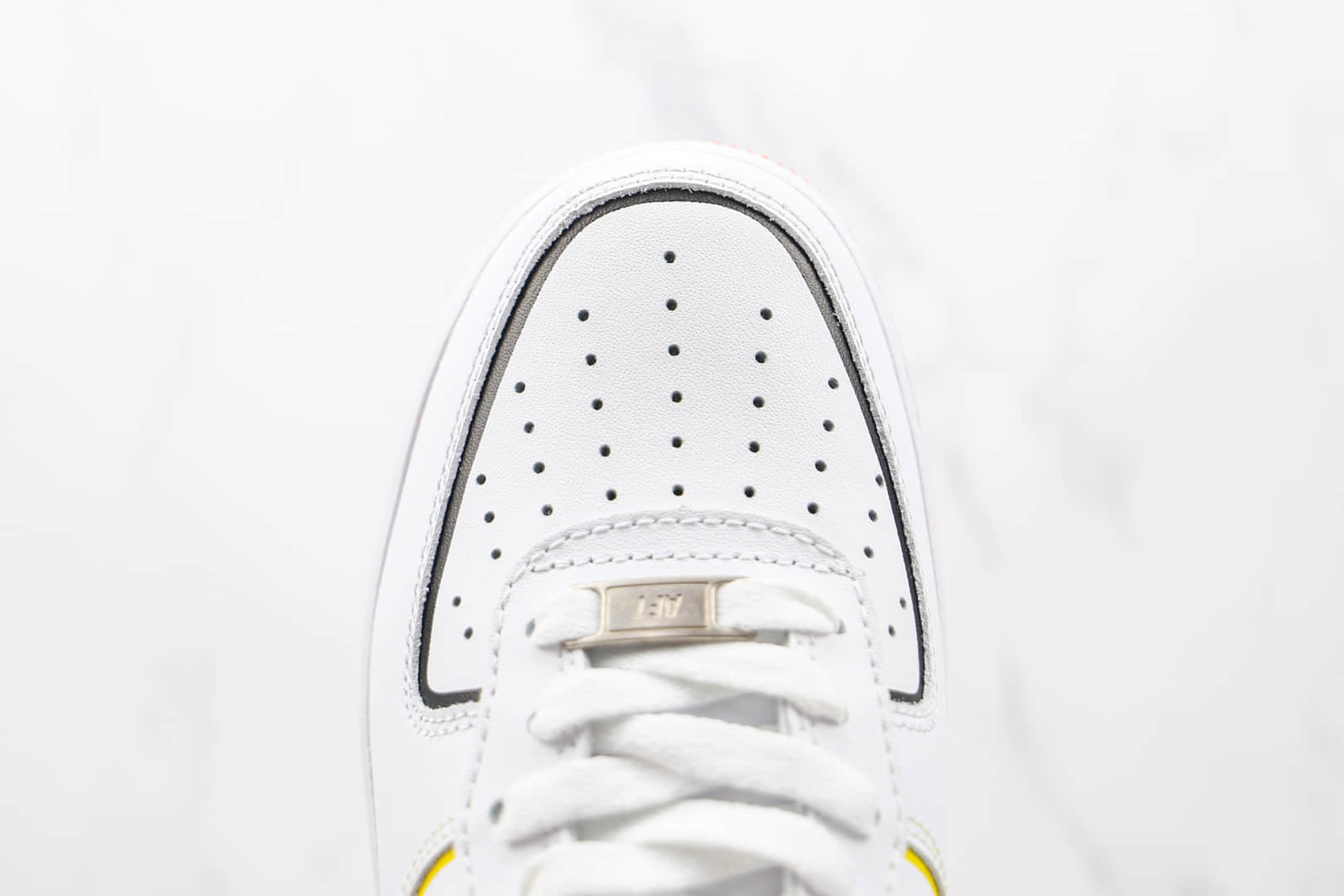 耐克Nike Air Force1 Low纯原版本低帮空军一号火星人限定白橙色板鞋内置Sole气垫 货号：315122-185