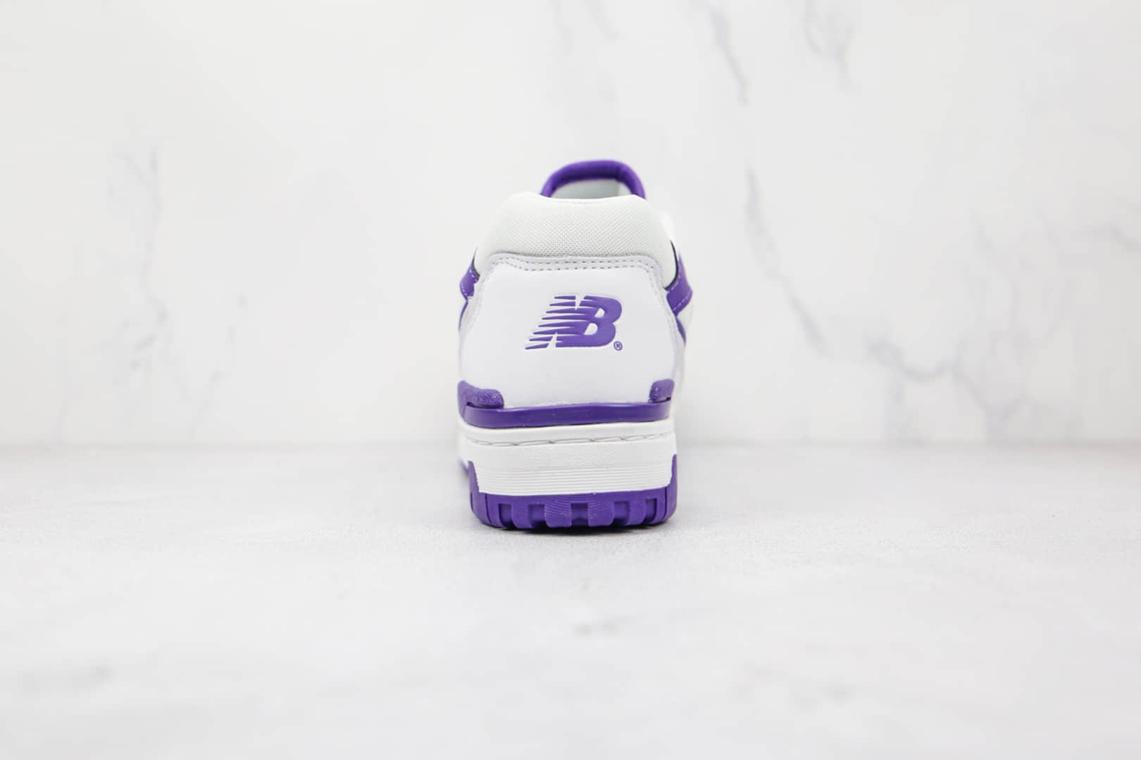 新百伦New Balance BB550纯原版本复古NB550白紫色板鞋原档案数据开发 货号:BB550WR1