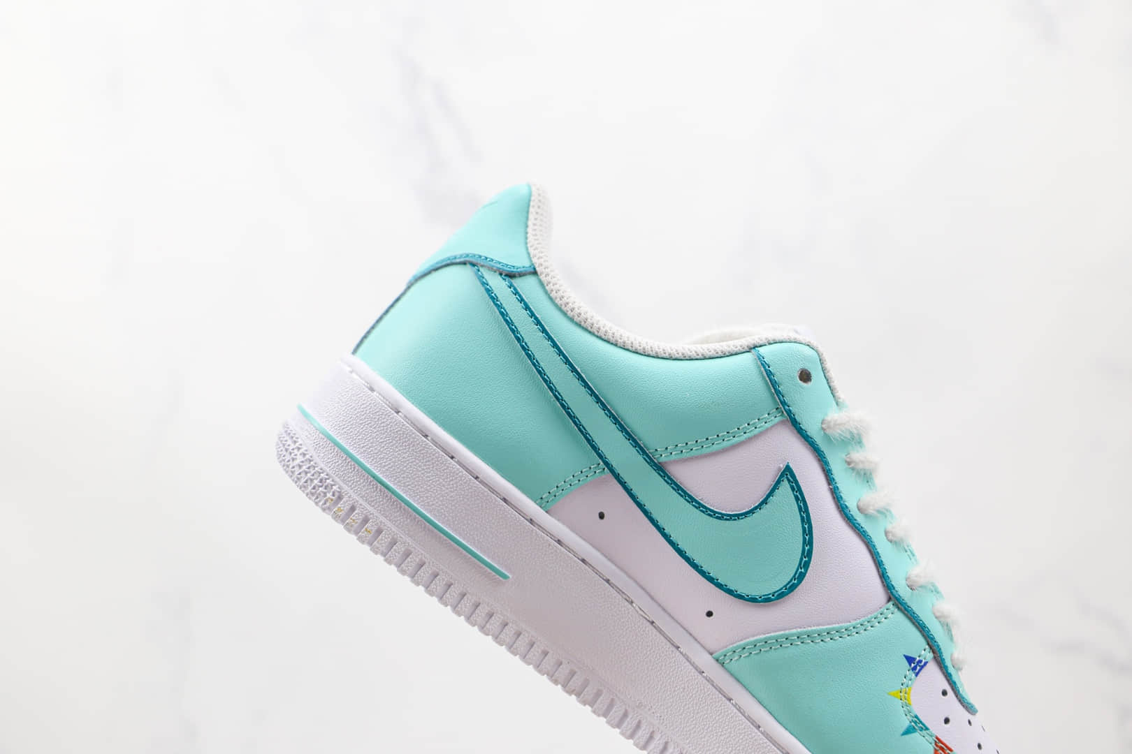 耐克Nike Air Force 1 Low 07纯原版本低帮空军一号蒂芙尼绿气球涂鸦板鞋内置气垫 货号:CW2288-111