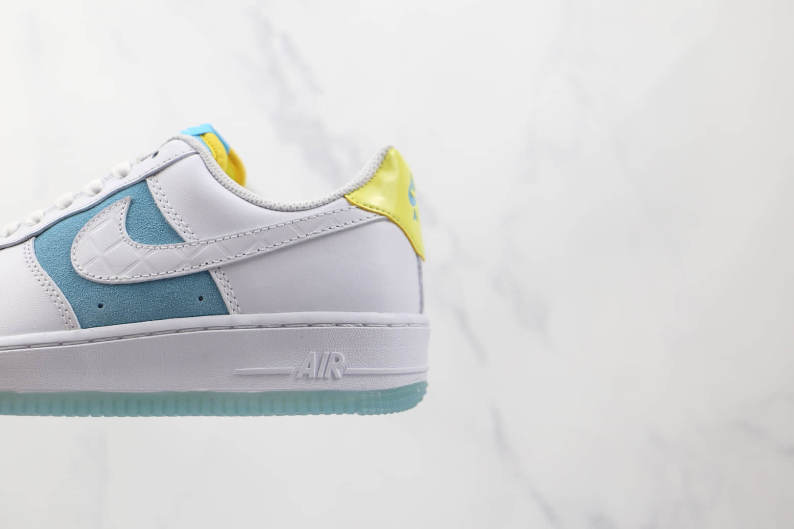 耐克Nike Air Force 1 Low '07 LAGOON PULSE纯原版本低帮空军一号汤达人联名款白蓝色板鞋内置气垫 货号:AA7687-400