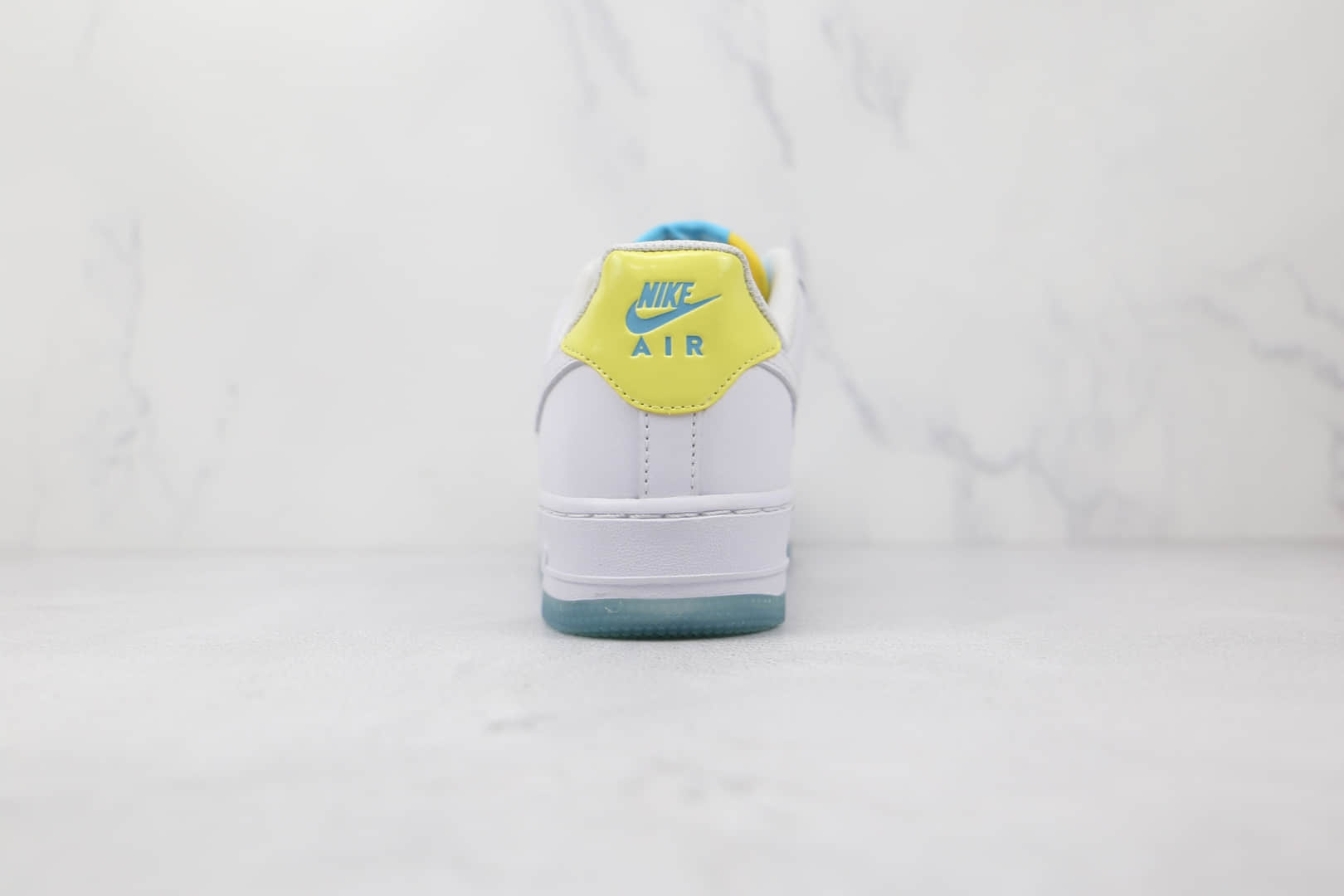 耐克Nike Air Force 1 Low '07 LAGOON PULSE纯原版本低帮空军一号汤达人联名款白蓝色板鞋内置气垫 货号:AA7687-400