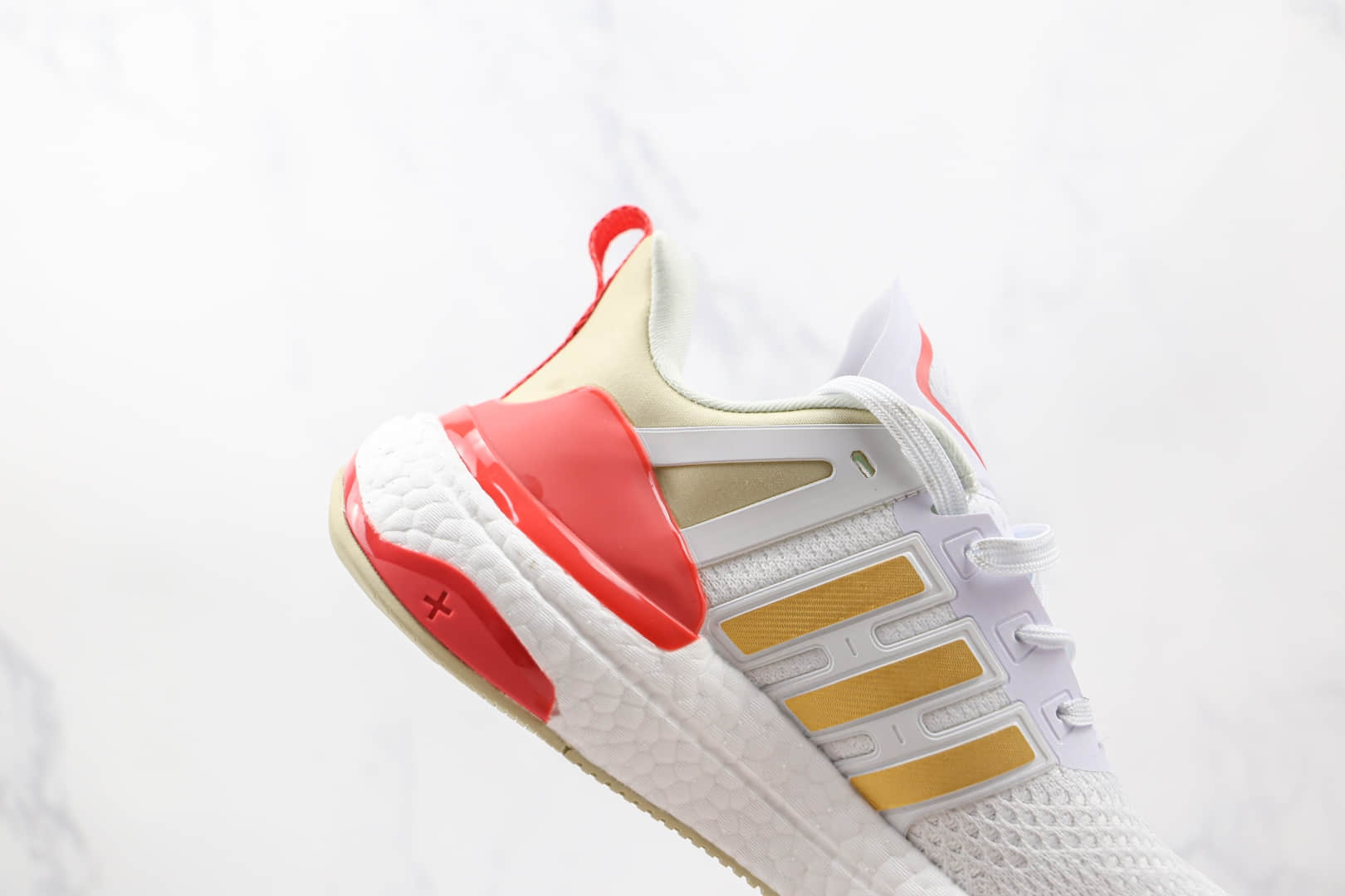 阿迪达斯Adidas EQUIPMENT+纯原版本白黄粉红色EQT爆米花跑鞋原鞋开模一比一 货号：H02754