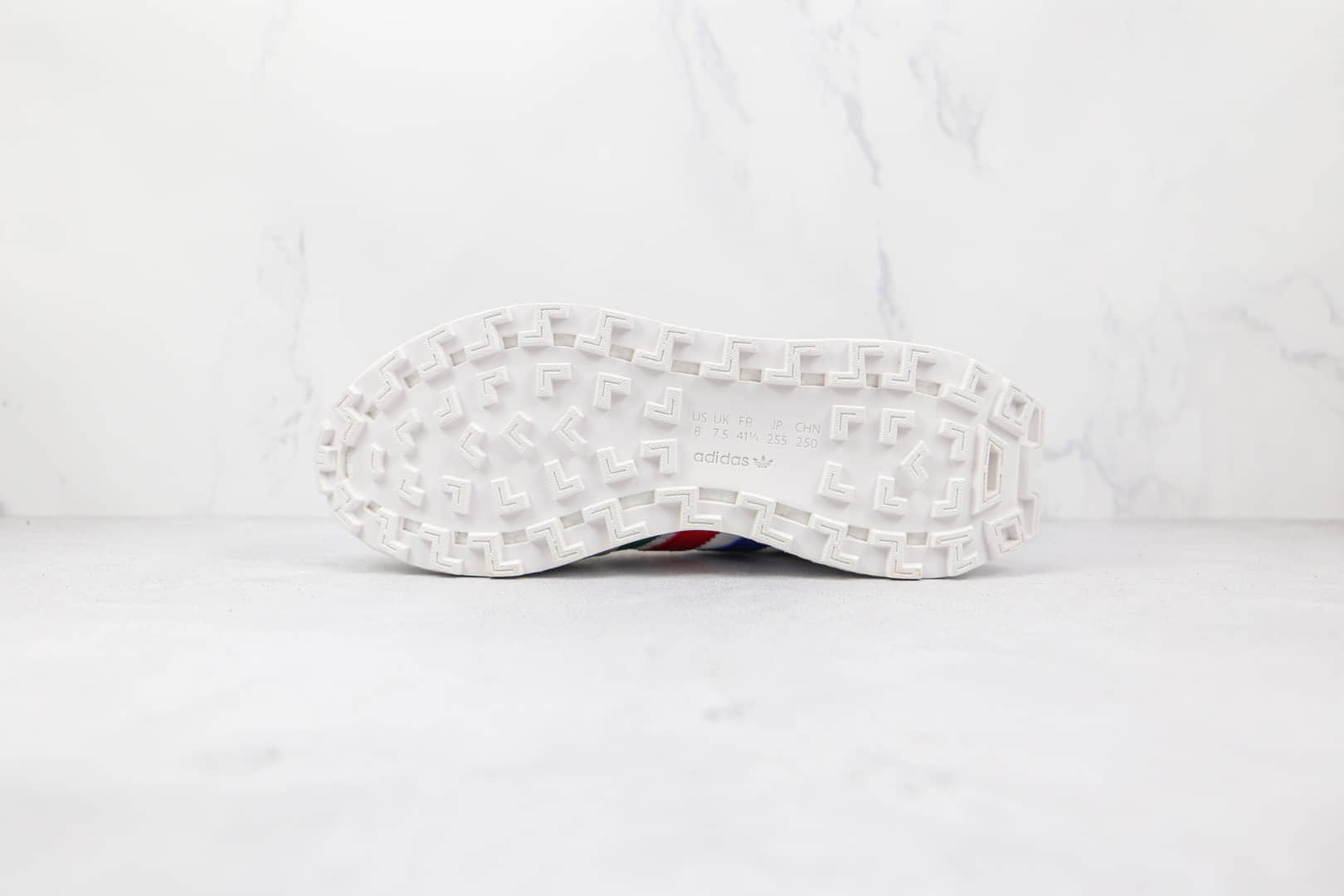 阿迪达斯adidas Retropy E5纯原版本运动休闲爆米花跑鞋白彩虹色原档案数据开发 货号:Q47513