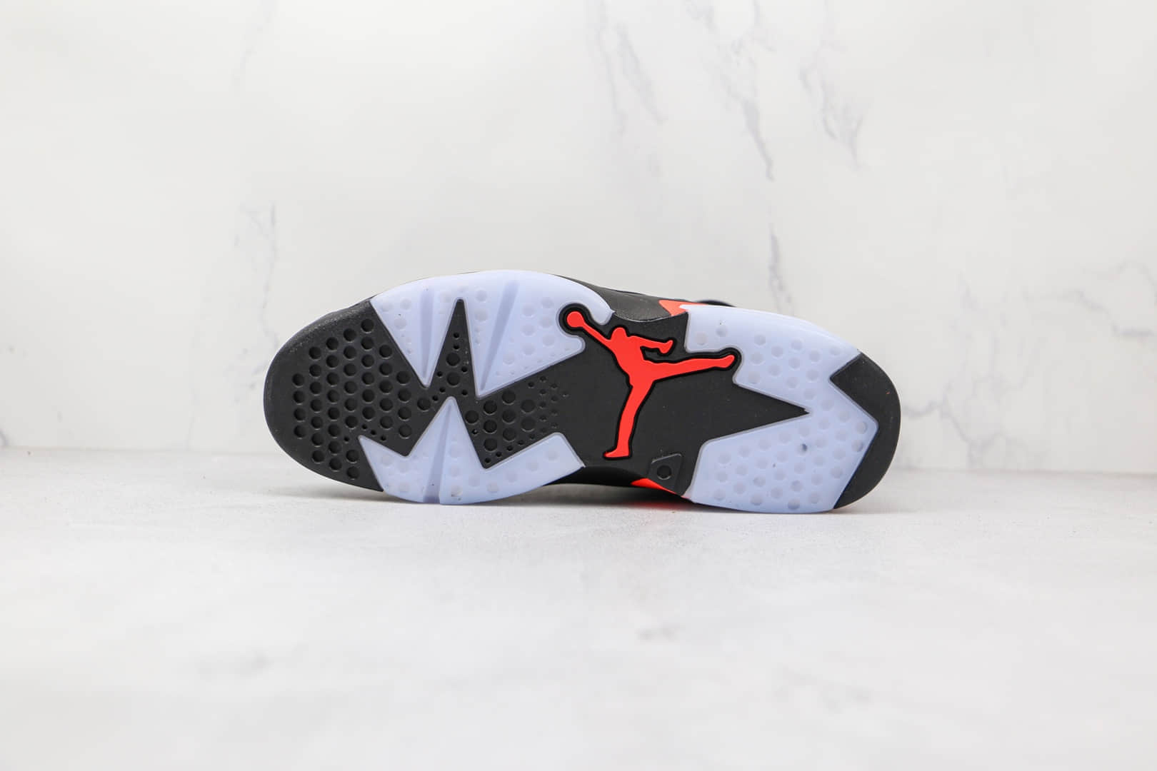 乔丹Air Jordan 6“Black Infrared”公司级版本乔6实战篮球鞋AJ6黑红红外线原厂纸板原楦头 货号:384664-060