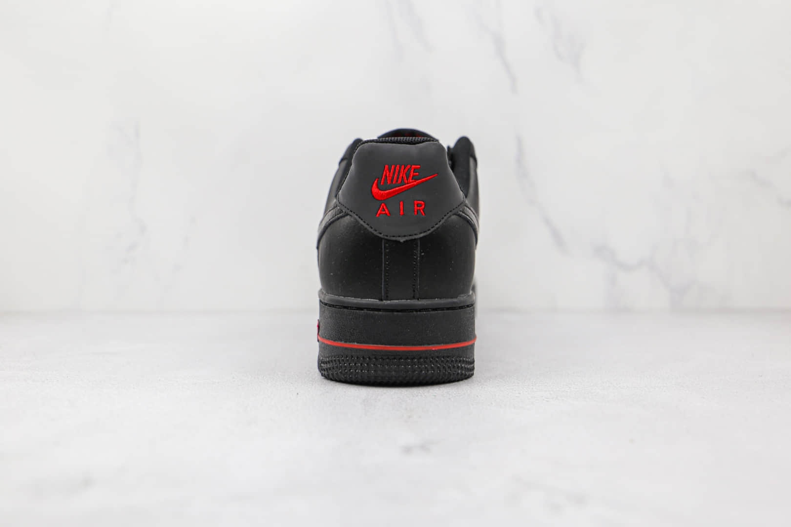 耐克Nike Air Force 1 Low纯原版本空军一号低帮AF1黑红3M反光原标原盒 货号:DO6389-001