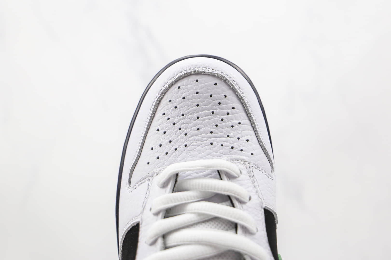 耐克Nike Dunk Low纯原版本低帮Dunk心电图白黑绿色原装头层打造 货号:313170-031