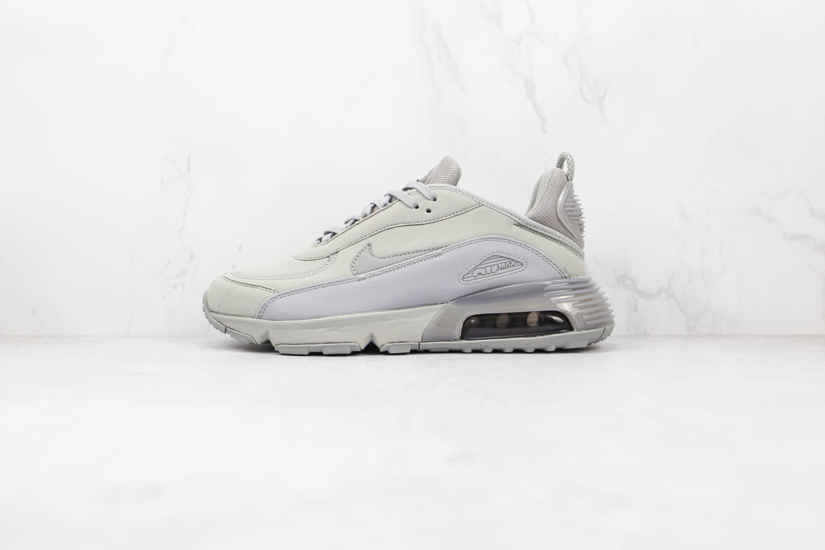 耐克Nike Air Max 2090纯原版本灰色半掌max2090气垫鞋原档案数据开发原盒原标 货号:DH7708-001