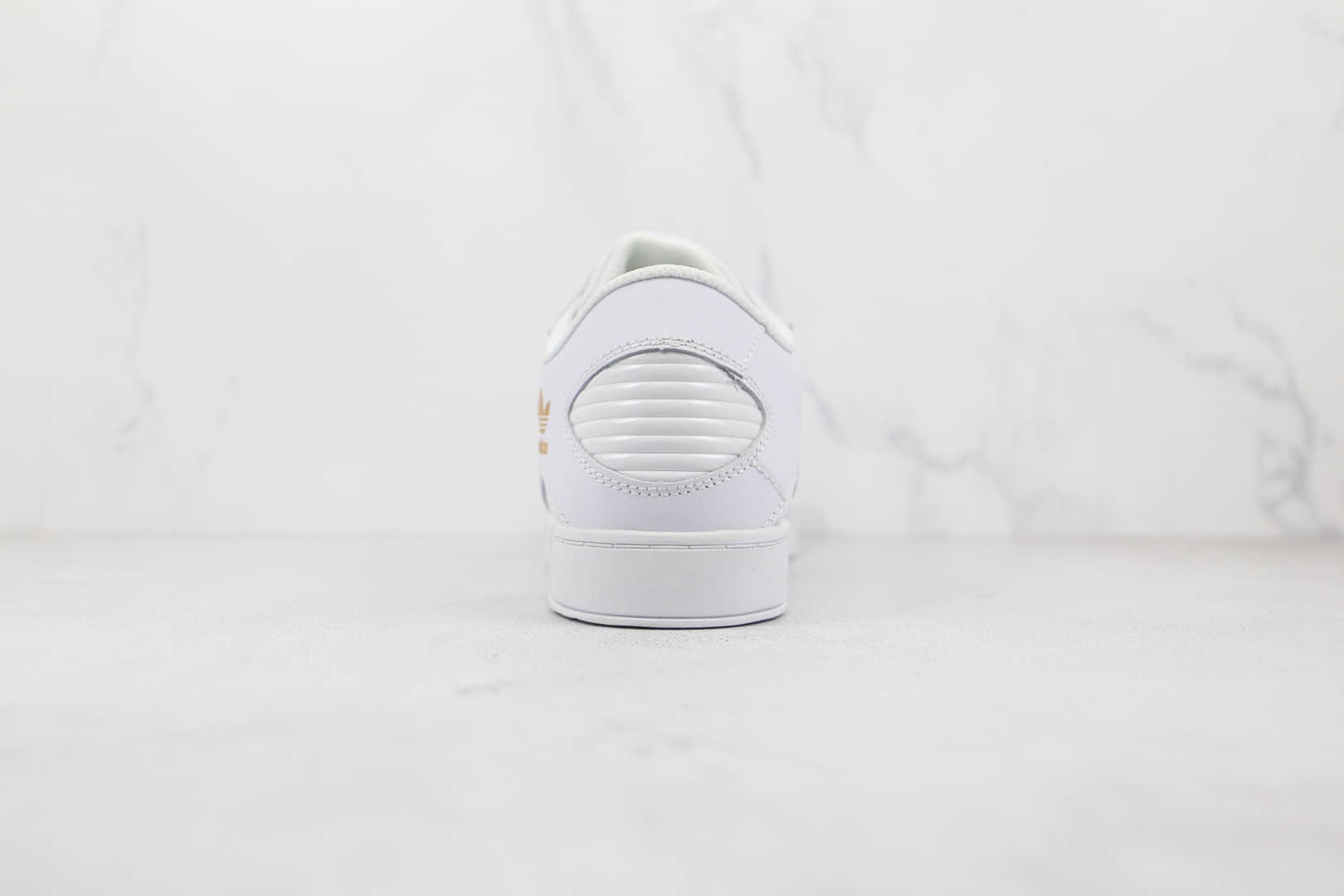 阿迪达斯Adidas Hardcourt Low公司级版本三叶草白黑色板鞋原楦头纸板打造 货号:FX0520