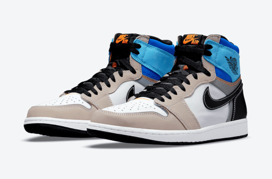 高帮or低帮?全新可剪裁AJ1官图释出! 货号:DC6515-100