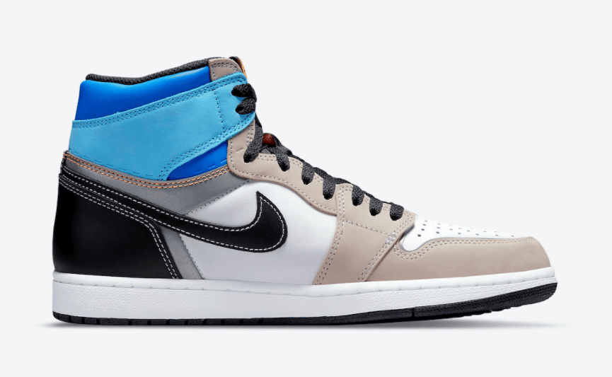 高帮or低帮?全新可剪裁AJ1官图释出! 货号:DC6515-100