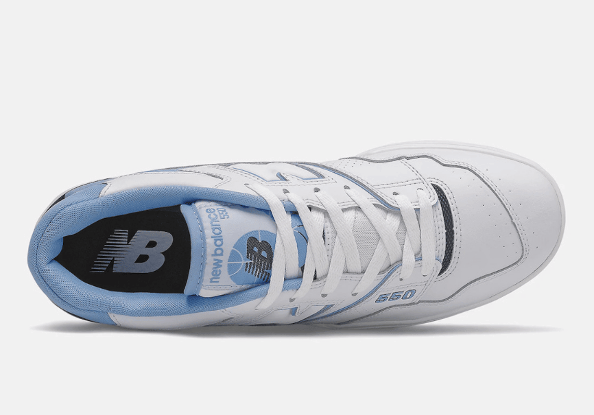 清爽北卡蓝！全新NB550“UNC”首度曝光！ 货号：BB550HL1