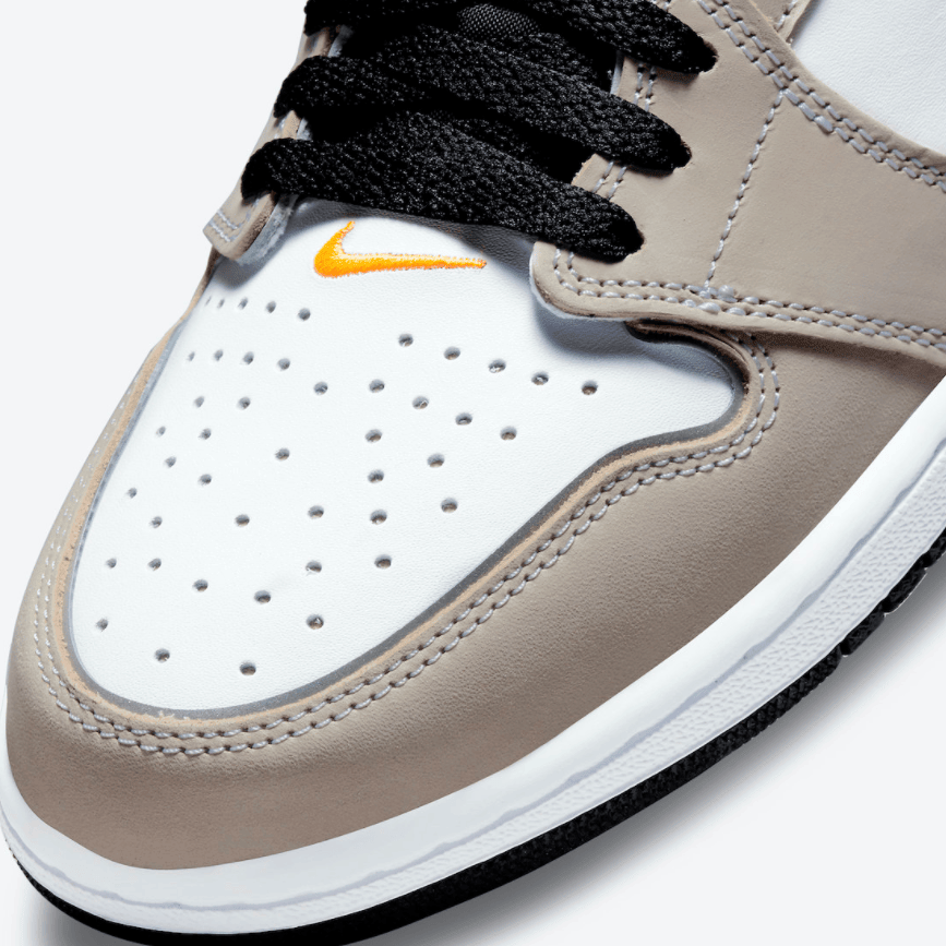 高帮or低帮?全新可剪裁AJ1官图释出! 货号:DC6515-100