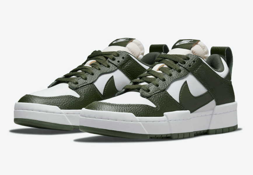 复古白绿装扮!全新Nike Dunk Low Disrupt即将登场! 货号:DQ0869-100