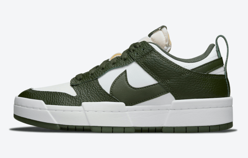 复古白绿装扮!全新Nike Dunk Low Disrupt即将登场! 货号:DQ0869-100