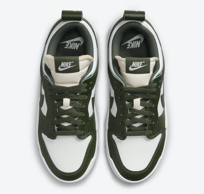 复古白绿装扮!全新Nike Dunk Low Disrupt即将登场! 货号:DQ0869-100