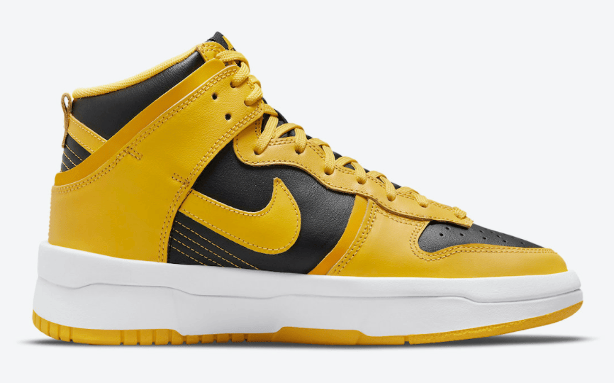 经典黑黄配色！全新Nike Dunk High Rebel首度曝光！ 货号：DH3718-001