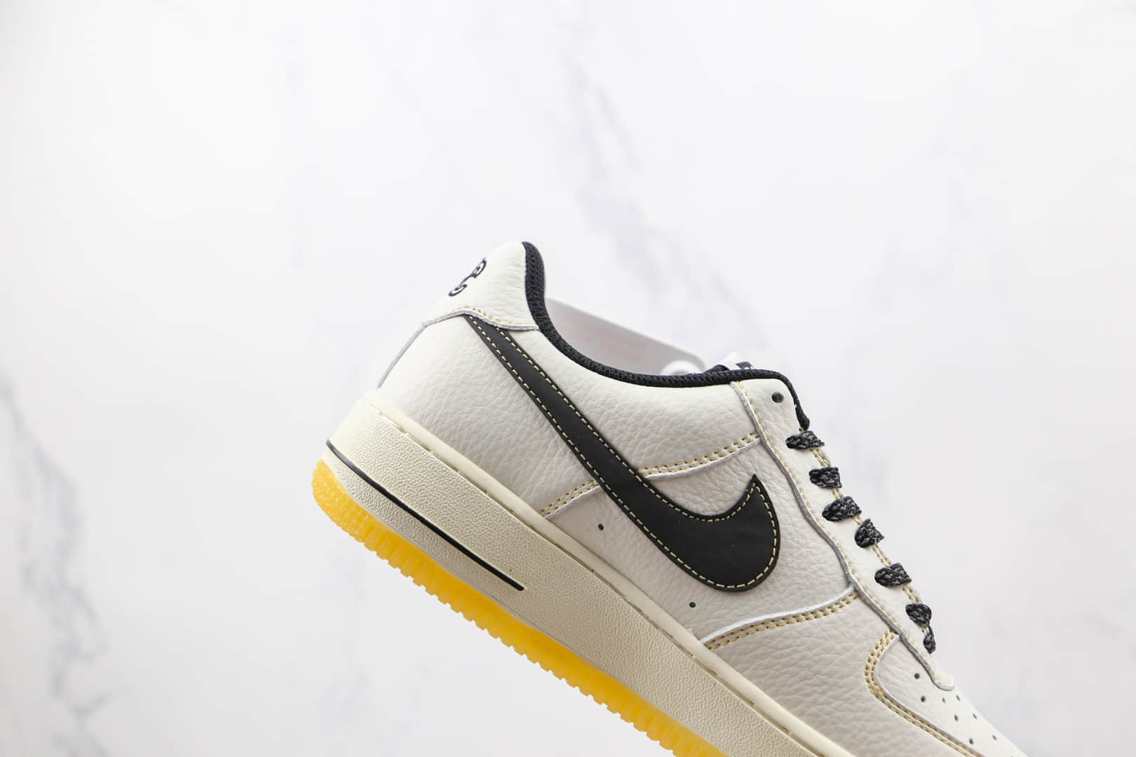 耐克Nike Air Force1 Low纯原版本低帮空军一号NYC洛杉矶快船队生胶底配色板鞋内置气垫 货号:CH1808-008
