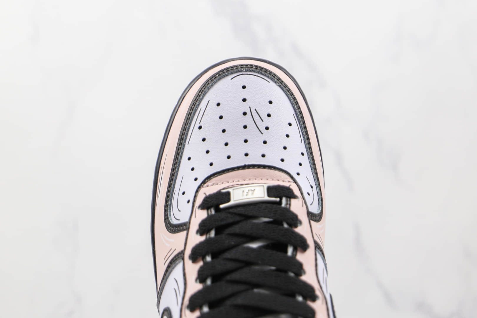 耐克Nike Air Force 1 Low纯原版本低帮空军一号二次元漫画涂鸦板鞋内置气垫 货号:CW2288-213