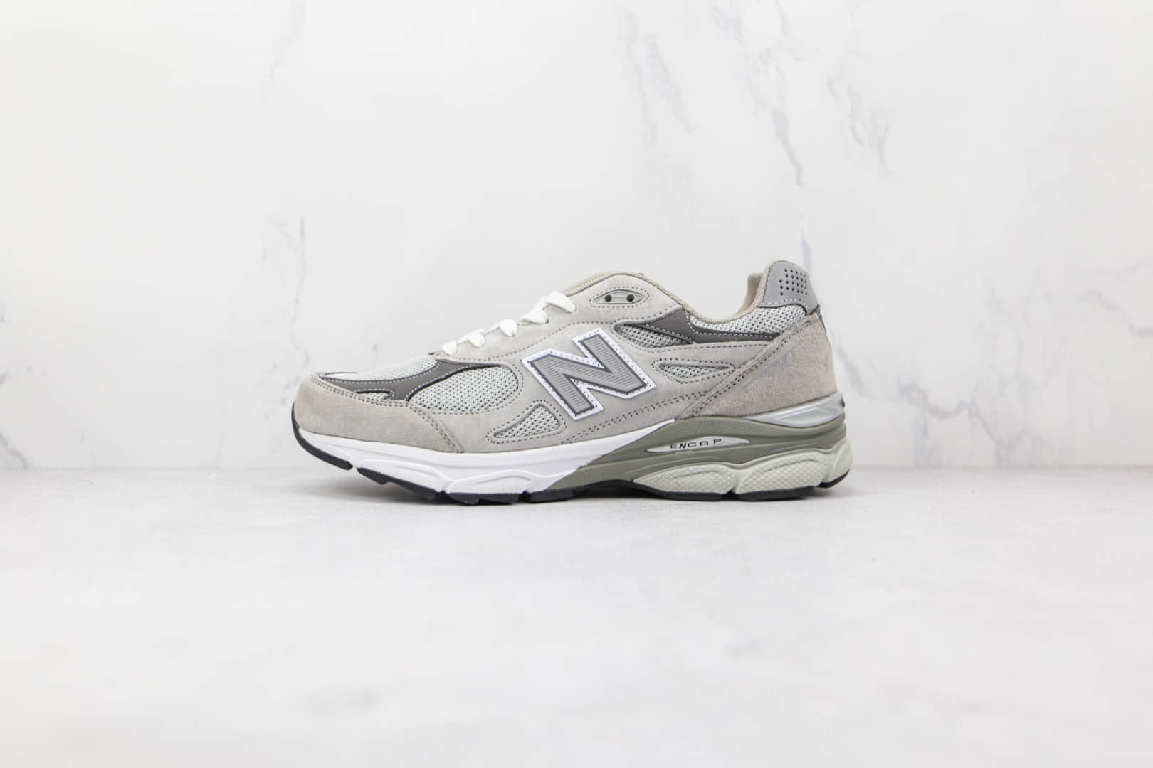 新百伦NEW BALANCE 990v3纯原版本美产灰色复古NB993慢跑鞋原楦头纸板打造 货号:M990GY3