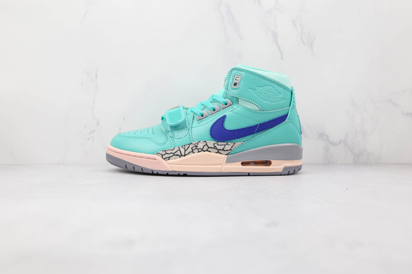 乔丹Air Jordan Legacy 312纯原版本高帮AJ312蒂芙尼绿色篮球鞋原盒原标 货号：AV3922-384