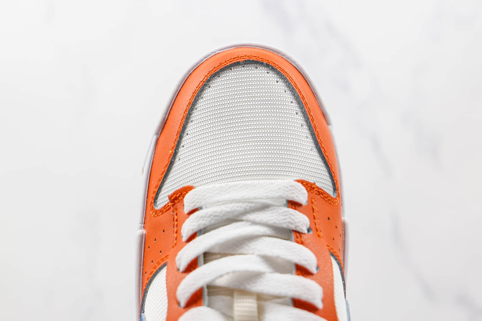 耐克Nike Dunk Low Disrupt纯原版本低帮SB DUNK解构橙蓝色板鞋原楦头纸板打造 货号:CK6654-104