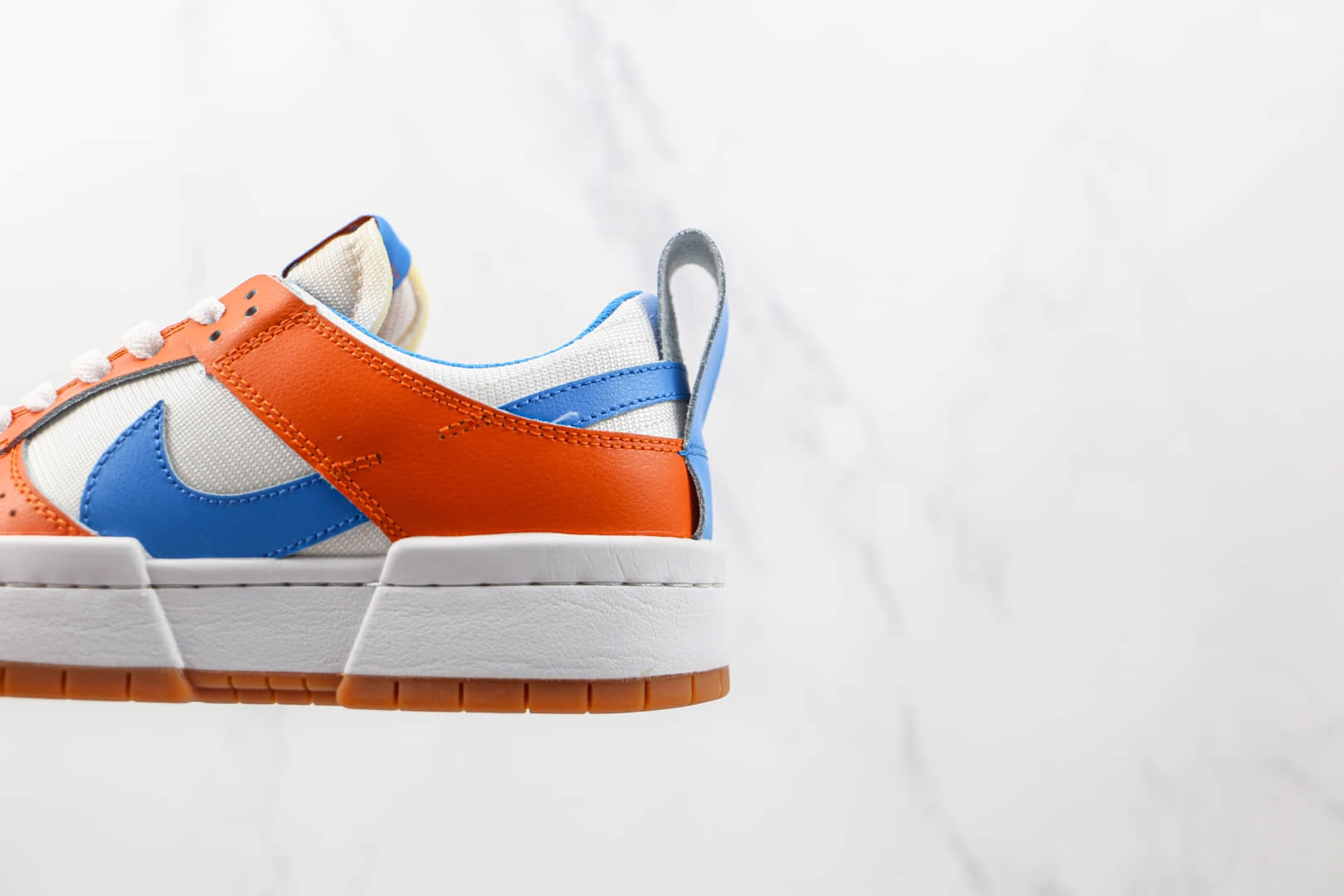 耐克Nike Dunk Low Disrupt纯原版本低帮SB DUNK解构橙蓝色板鞋原楦头纸板打造 货号:CK6654-104