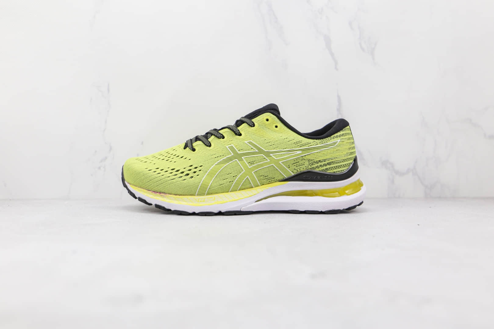 亚瑟士ASICS 21 GEL-KAYANO 28纯原版本黄黑色K28缓震慢跑鞋原盒原标 货号:1011B191-750