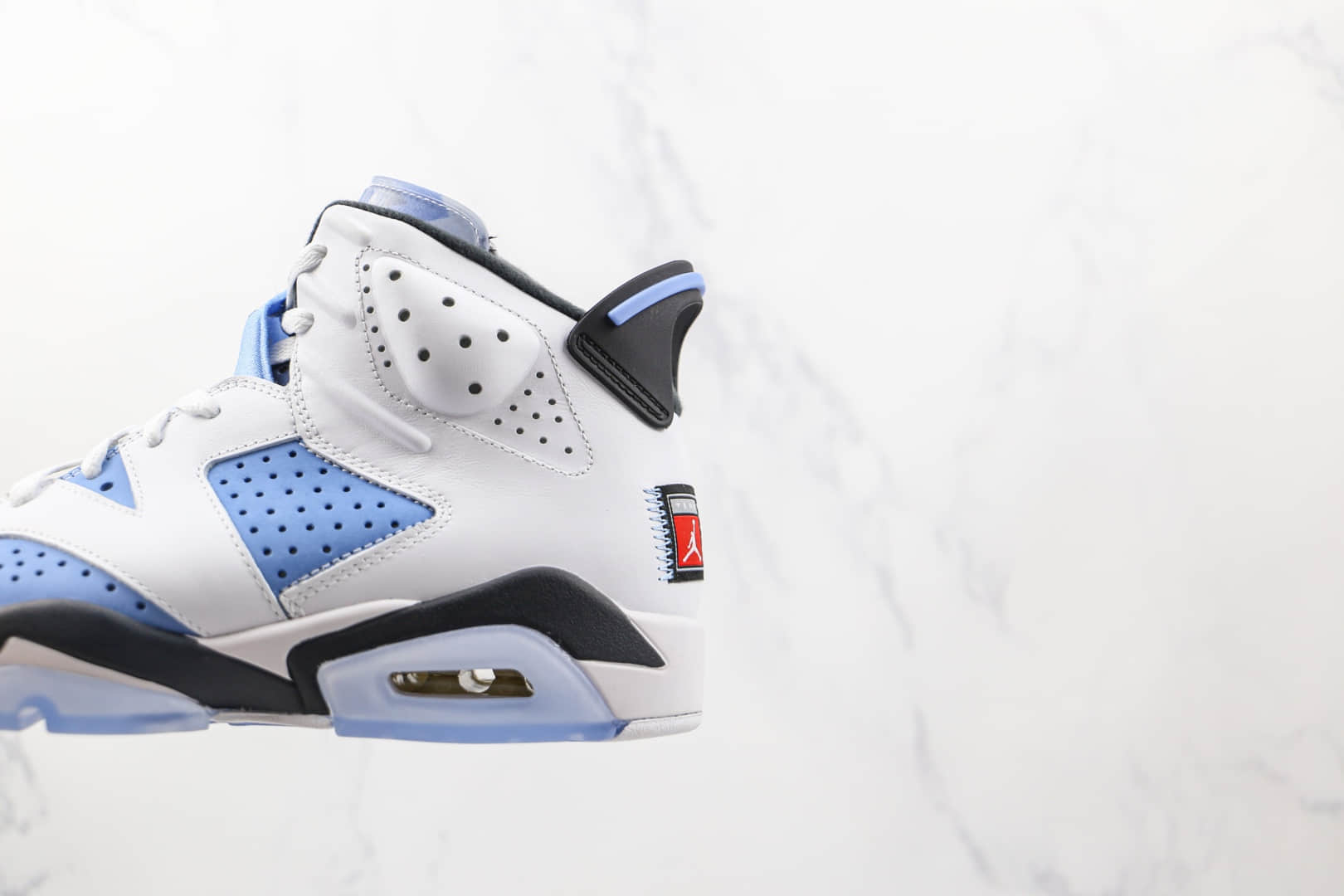 乔丹Air Jordan 6 University Blue纯原版本北卡蓝白蓝色AJ6篮球鞋原楦头纸板打造 货号:CT8529-410