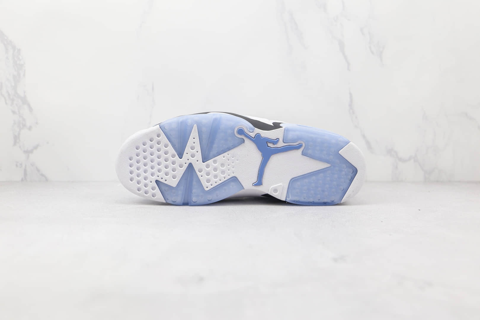 乔丹Air Jordan 6 University Blue纯原版本北卡蓝白蓝色AJ6篮球鞋原楦头纸板打造 货号:CT8529-410