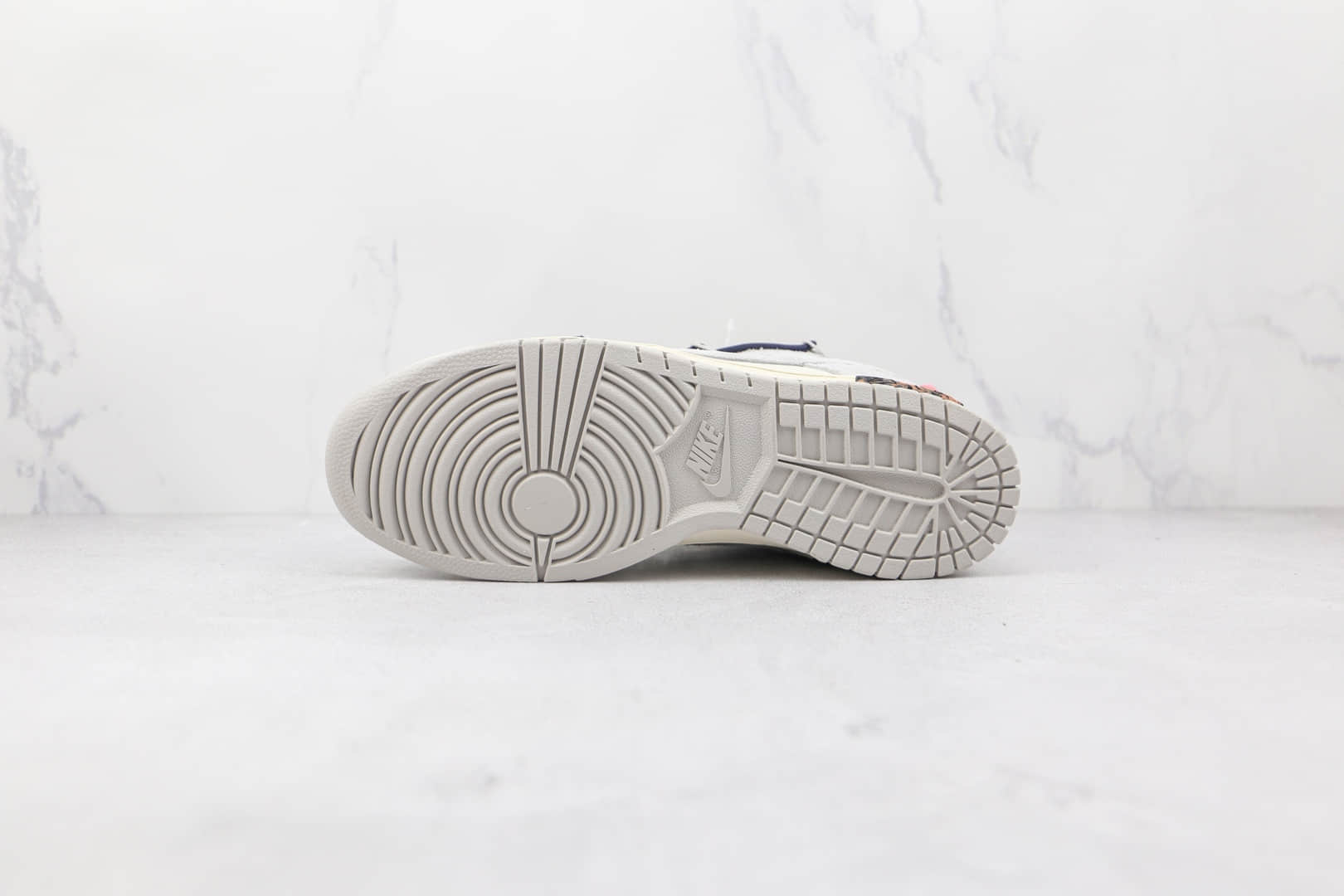 耐克Nike Dunk Low 50 x Off-White联名款纯原版本低帮OW DUNK灰白黑色板鞋原盒原标 货号:DJ0950-115