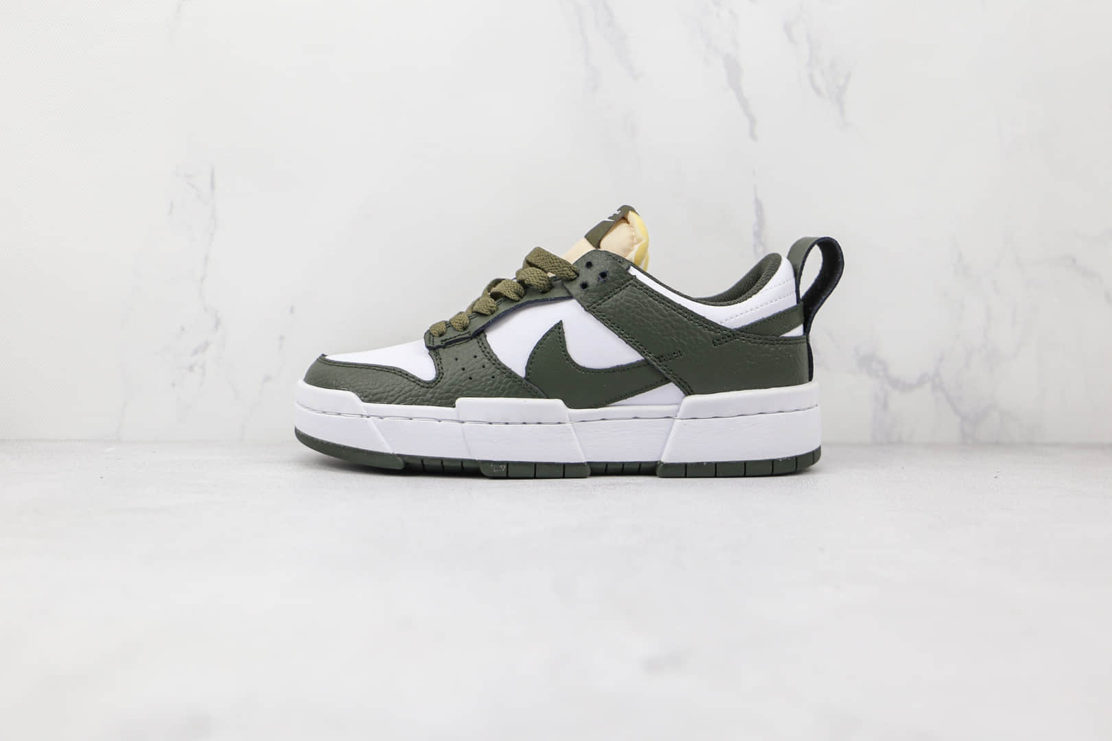 耐克Nike Dunk Low Disrupt纯原版本低帮DUNK解构军绿色板鞋原盒原标 货号:DQ0869-100