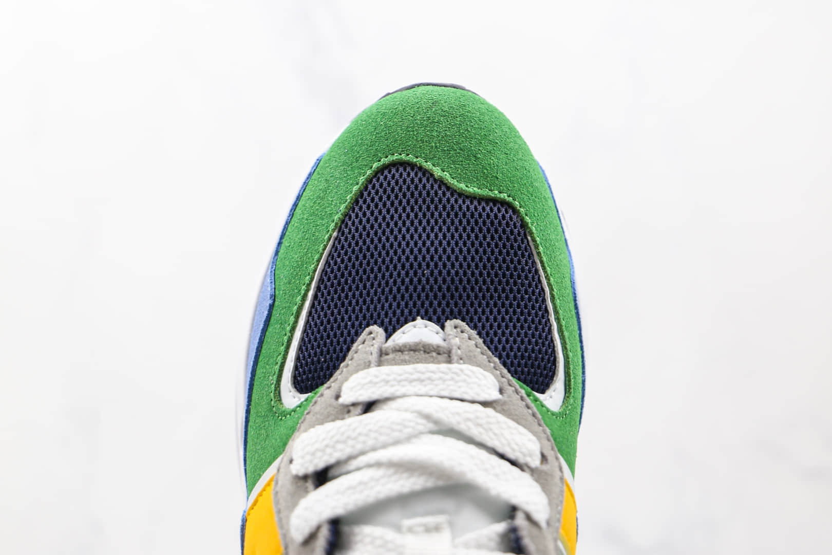 新百伦New Balance 5740纯原版本网面蓝绿藏青灰黄色彩色拼接NB5740复古老爹鞋原盒原标 货号：M5740GA