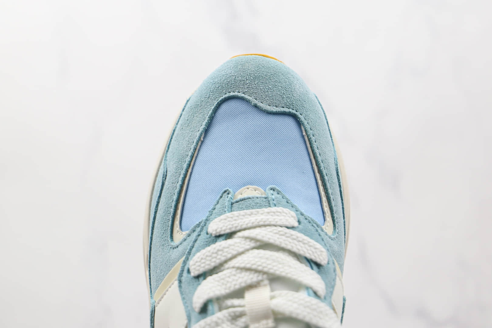 新百伦New Balance 5740纯原版本网面米蓝黄彩色拼接复古老爹鞋原鞋开模一比一打造 货号:W5740PG1