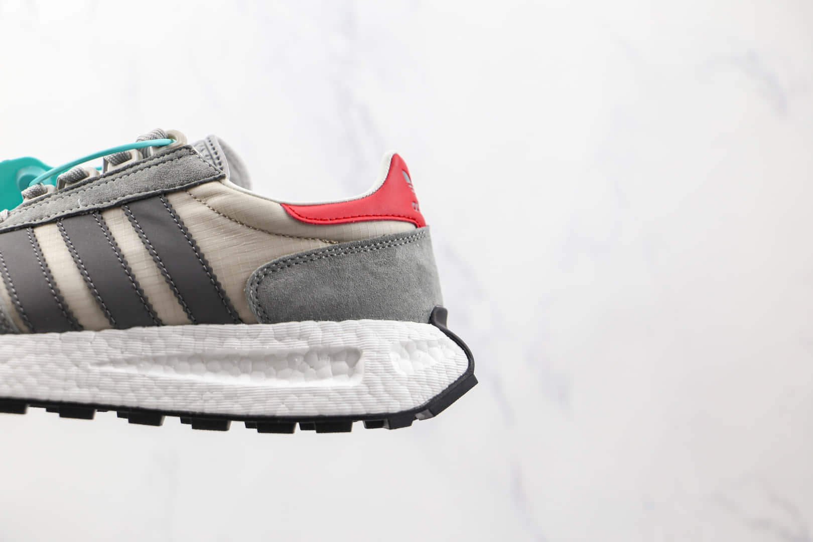 阿迪达斯Adidas RETROPY E5纯原版本三叶草厚底爆米花跑鞋原档案数据开发 货号:GW4418