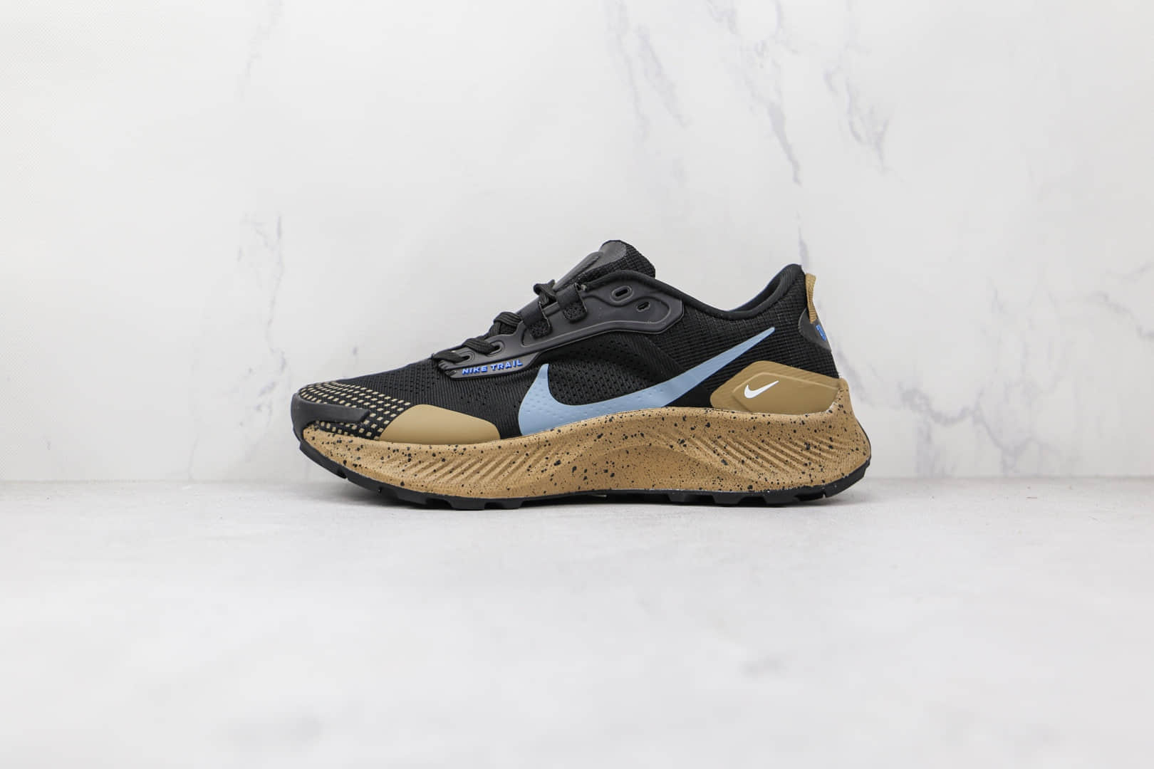 耐克NIKE PEGASUS TRAIL 3纯原版本飞马3代黑蓝色越野跑鞋原楦头纸板打造 货号:DM6161-010