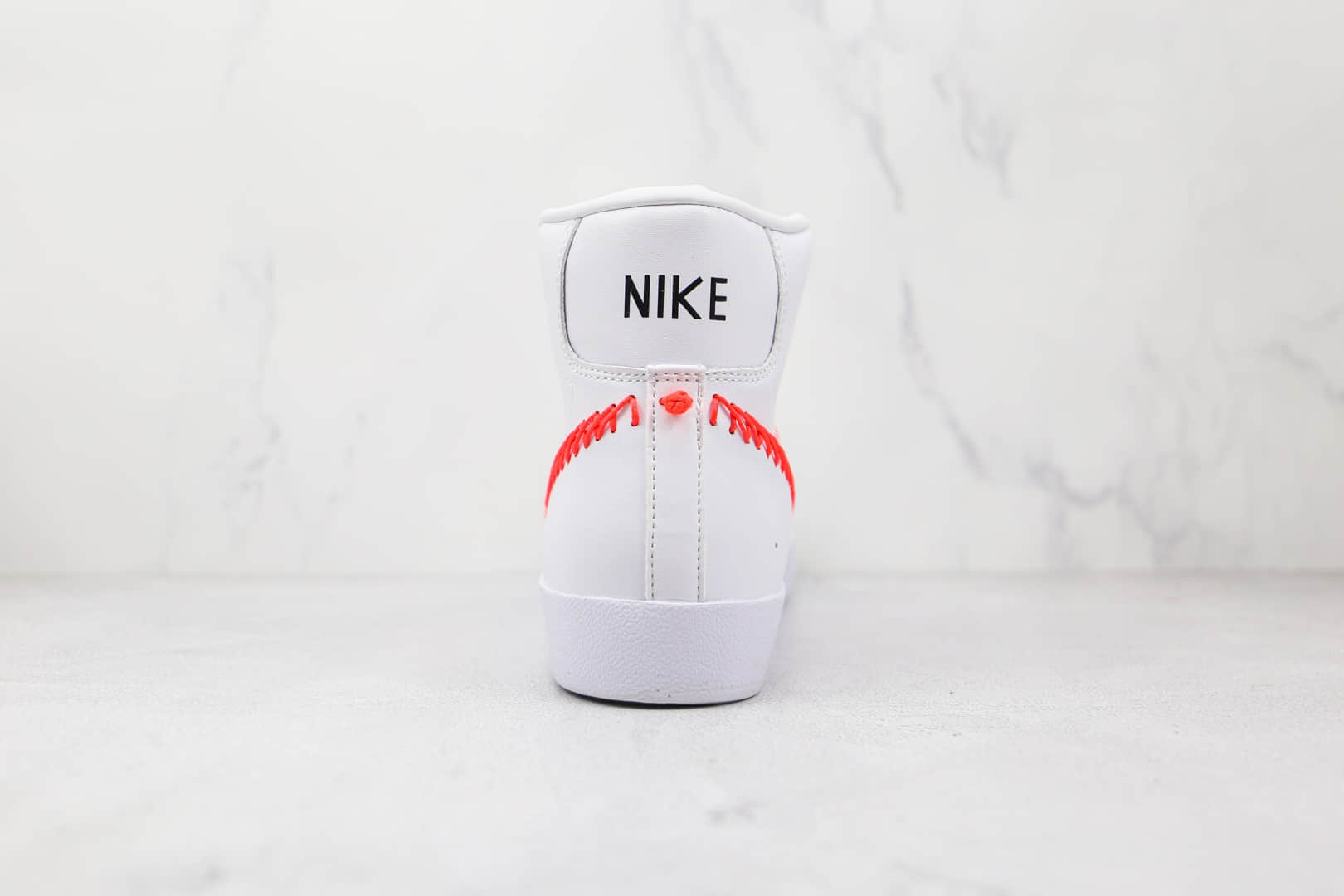 耐克NIKE Blazer MID 77 VNTG纯原版本高帮开拓者拆线勾白红色如意结板鞋原楦头纸板打造 货号：DD8489-161