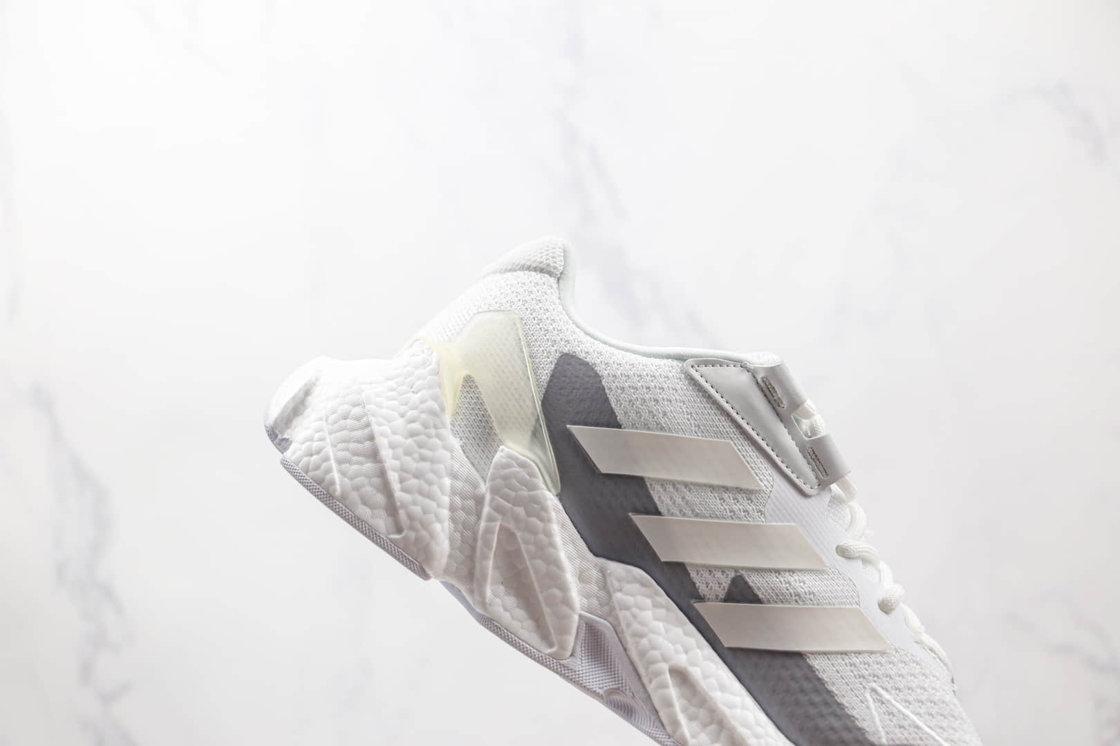 阿迪达斯Adidas Boost X9000L4纯原版本白灰色99系列爆米花跑鞋原楦头纸板打造 货号:S23668