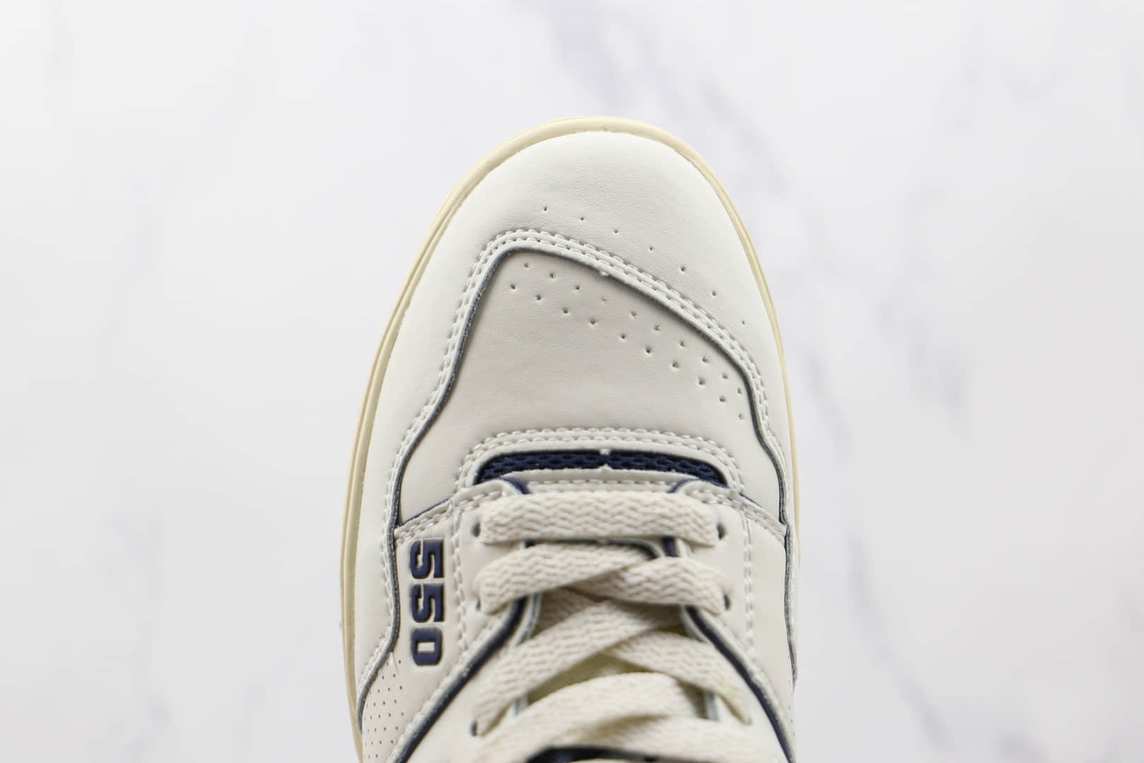 新百伦New Balance BB550纯原版本复古NB550白藏青色板鞋原档案数据开发 货号:BB550ALF