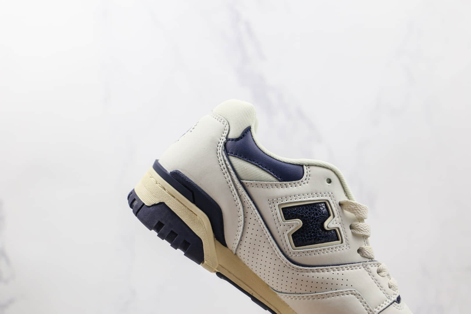 新百伦New Balance BB550纯原版本复古NB550白藏青色板鞋原档案数据开发 货号:BB550ALF