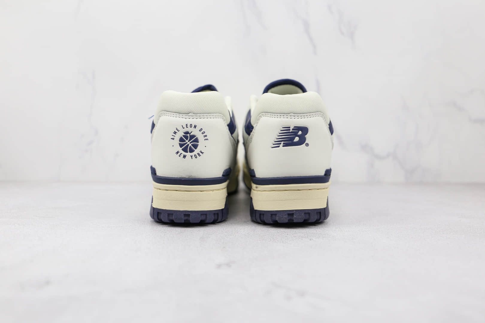 新百伦New Balance BB550纯原版本复古NB550白藏青色板鞋原档案数据开发 货号:BB550ALF