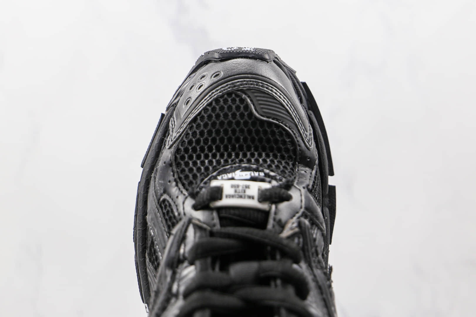 巴黎世家Balenciaga Runner纯原版本七代黑色复古做旧老爹鞋原档案数据开发原盒原标