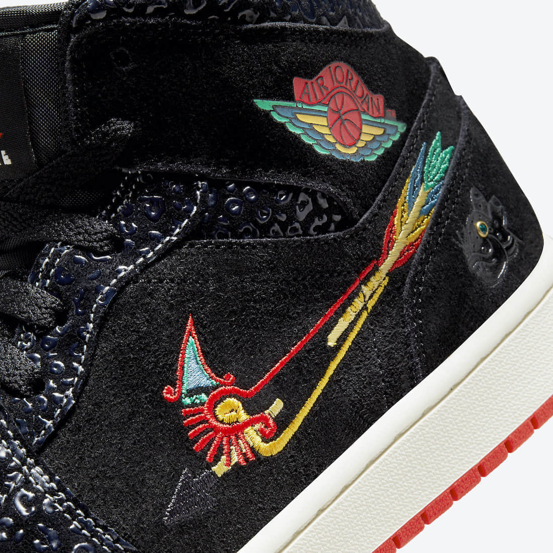 “亡灵节”主题!全新AJ1 Mid官图释出! 货号:DN4904-001