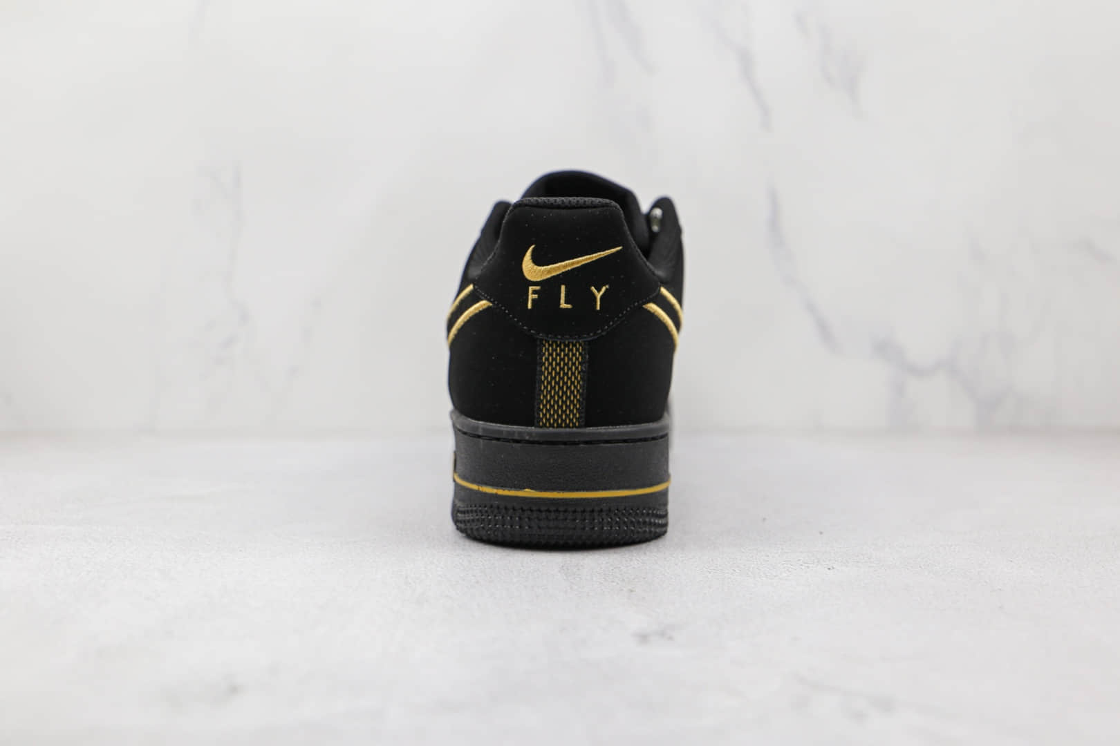 耐克Nike Air Force 1 Low Legendary纯原版本低帮空军一号网面黑金色板鞋内置气垫 货号:DM8077-001
