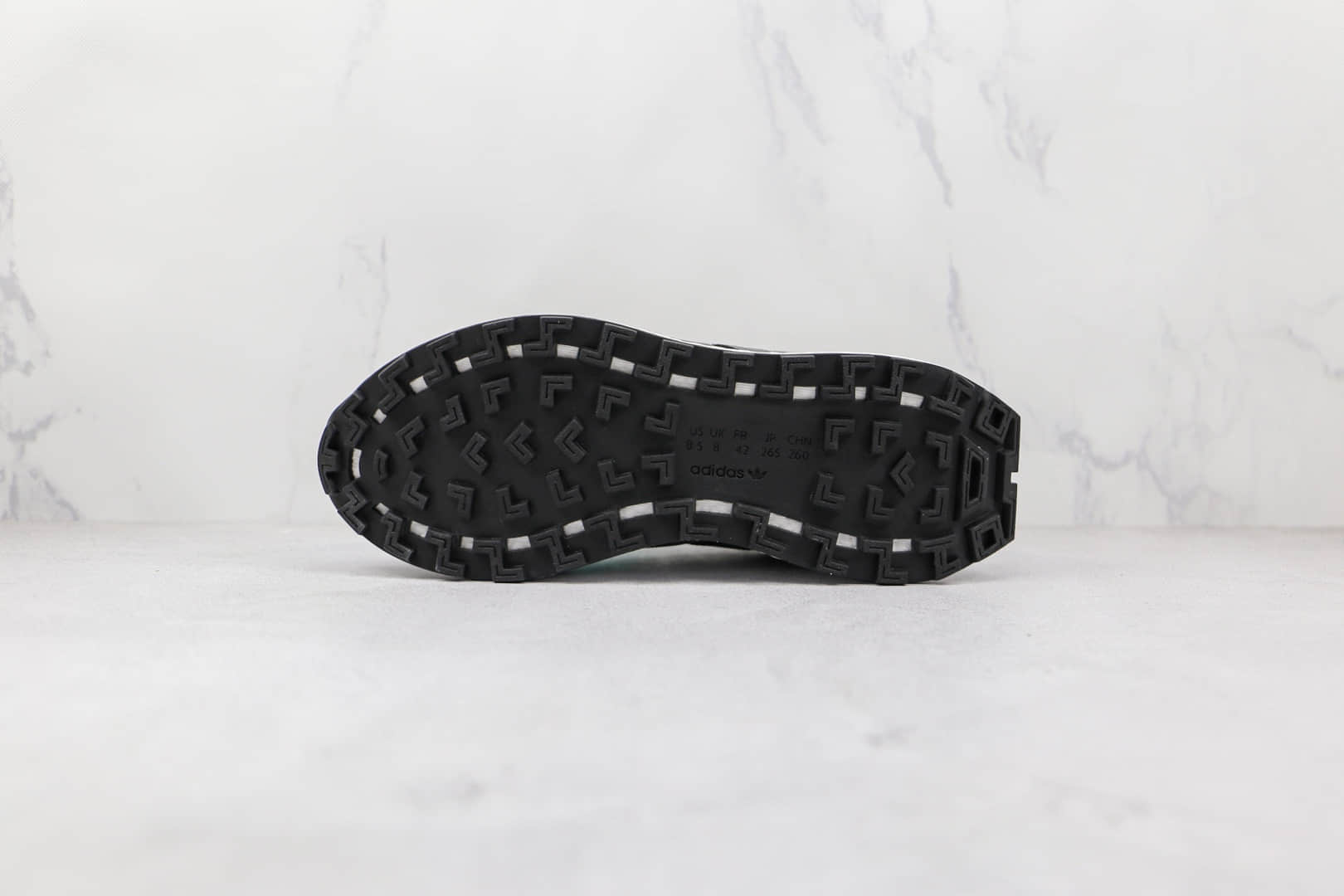 阿迪达斯Adidas RETROPY E5纯原版本黑灰色三叶草厚底爆米花跑鞋原楦头纸板打造 货号:GW2217