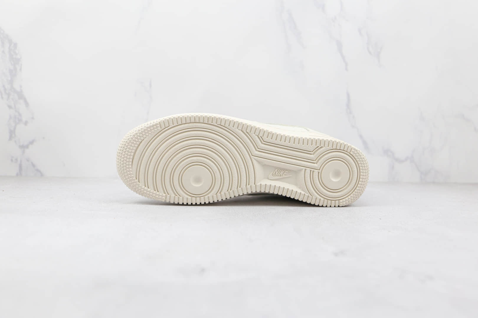 耐克Nike Air Force 1 x Supreme联名款纯原版本低帮空军一号米色板鞋内置气垫 货号:CV9225-126