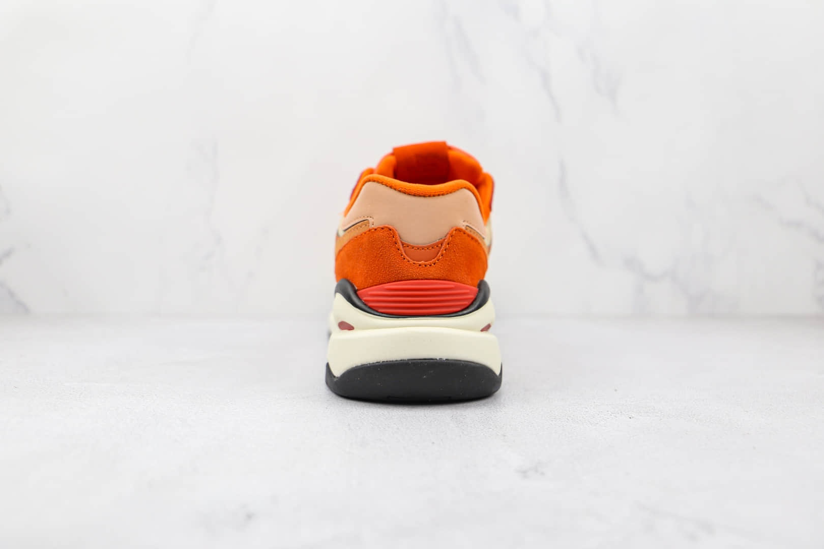 新百伦New Balance 5740纯原版本网面NB5740橘红色彩色拼接复古老爹鞋原盒原标 货号:M5740HH1